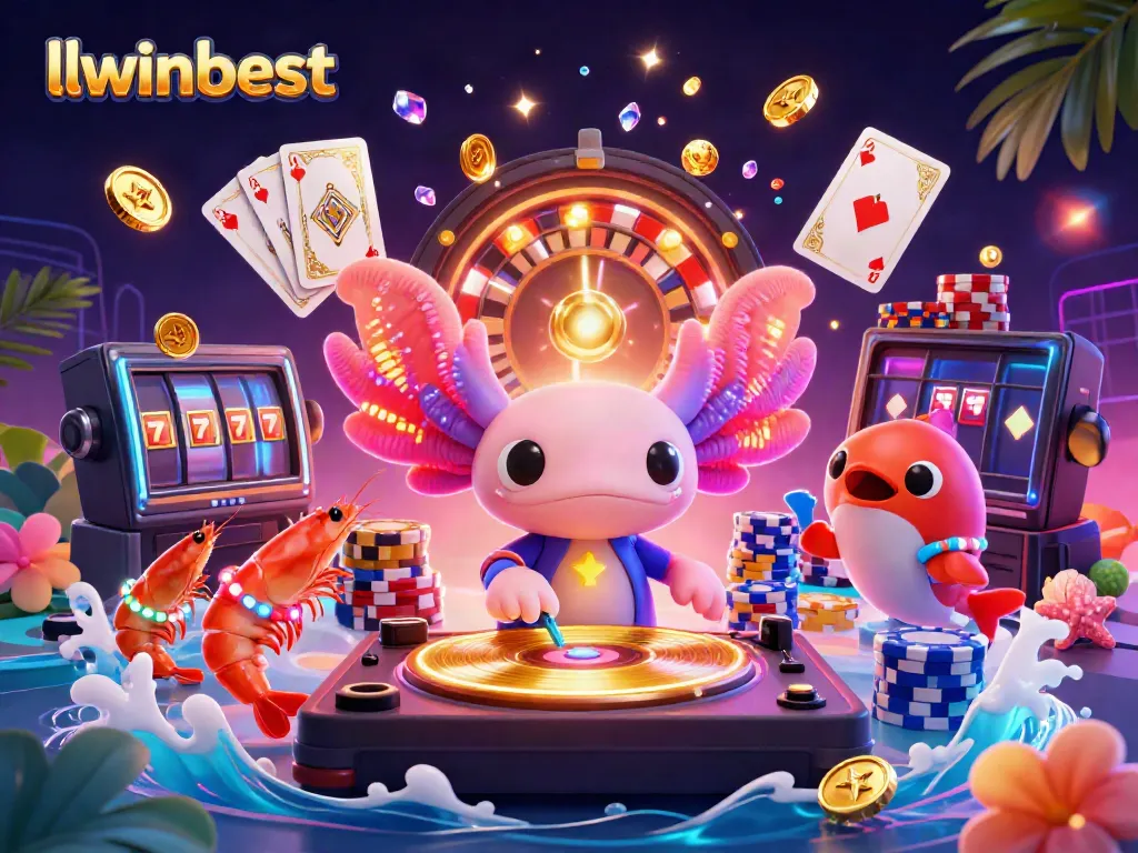 Experience the thrilling llwinbest action with vibrant characters and dynamic casino elements.