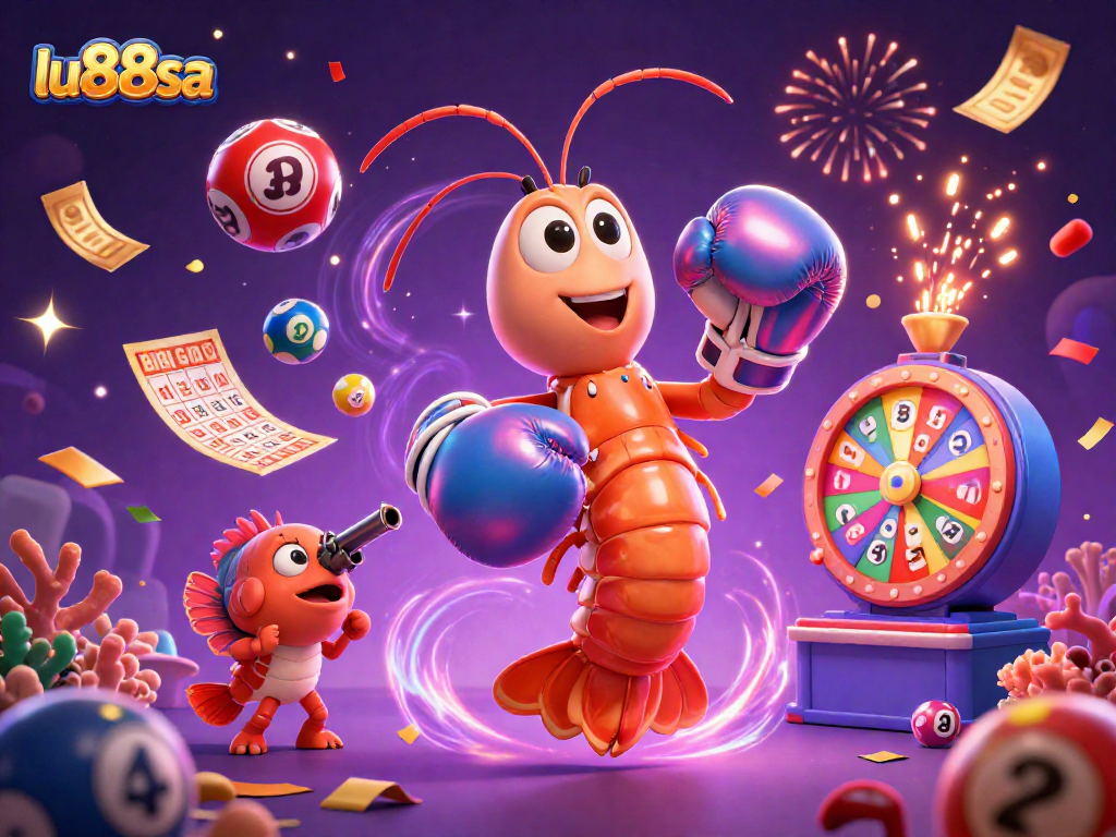 Engage in exciting lottery action with lu88sa featuring dynamic gameplay elements and vibrant characters.